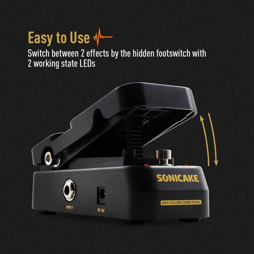 SONICAKE Volume / Wah Pedal