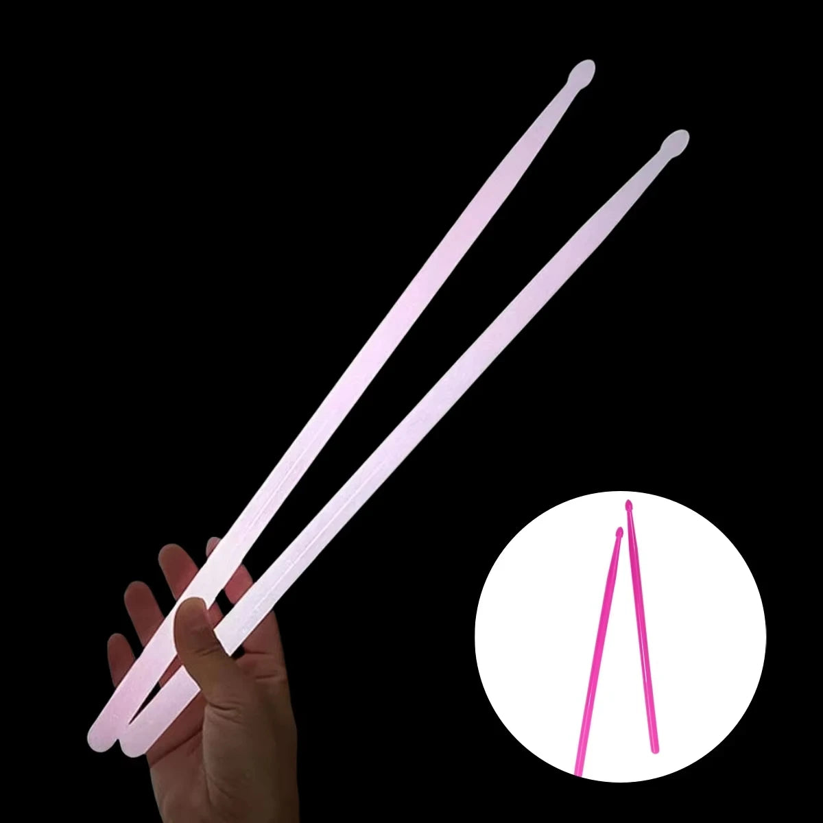 Glow Drum Sticks - 1 Pair