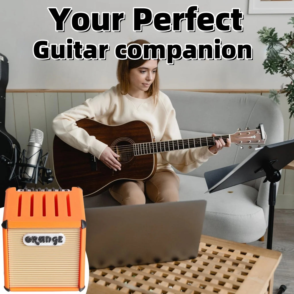 Miwayer Guitar Pick Holder/3D Printed Large-Capacity Portable Amp  Shape Guitar Pick Holder w/5 Slots/for Guitar Accessories