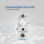 SONICAKE Clean Boost Guitar Bass Pedal