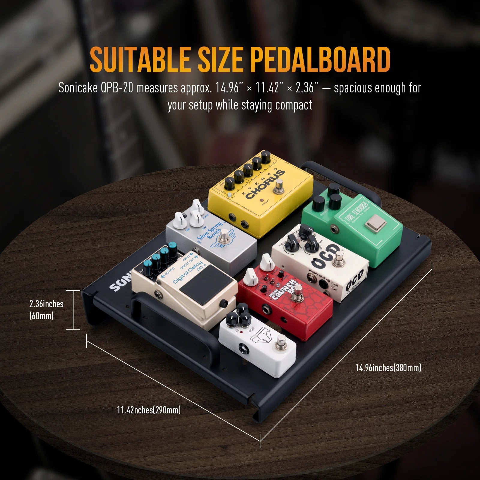 Guitar Effects Pedal Board