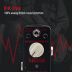 SONICAKE Shark High Gain Distortion Guitar Effects Pedal
