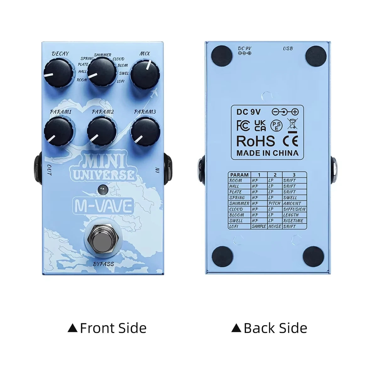 Digital Reverb Guitar Pedal