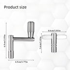 Rocker Drum Tuning Key - T and Z shapes