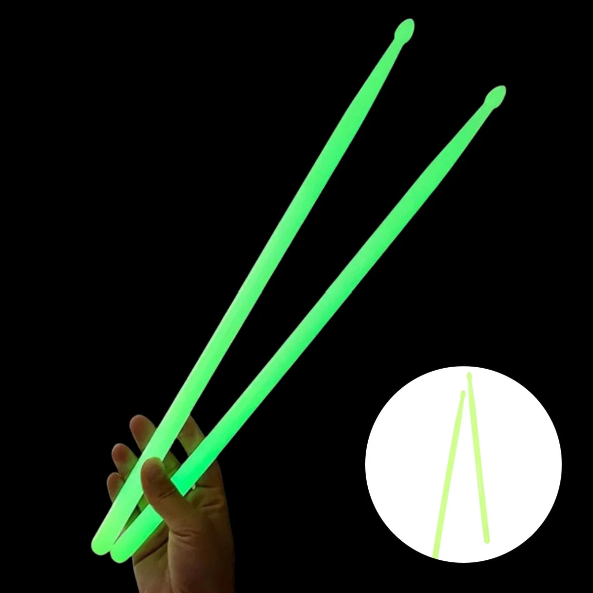 Glow Drum Sticks - 1 Pair