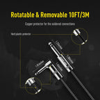SONICAKE Braided Guitar Cable 3m