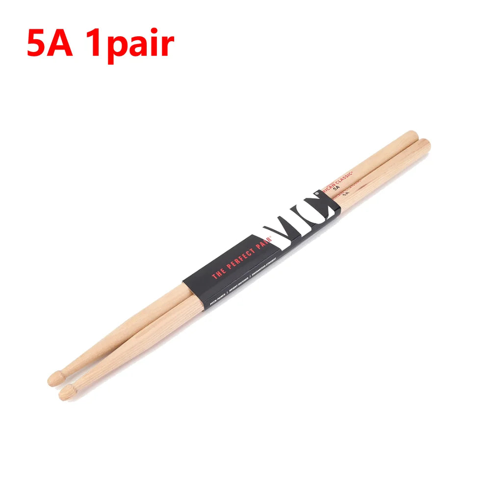 American Hickory Drumsticks - 1 or 5 pairs