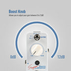 SONICAKE Clean Boost Guitar Bass Pedal