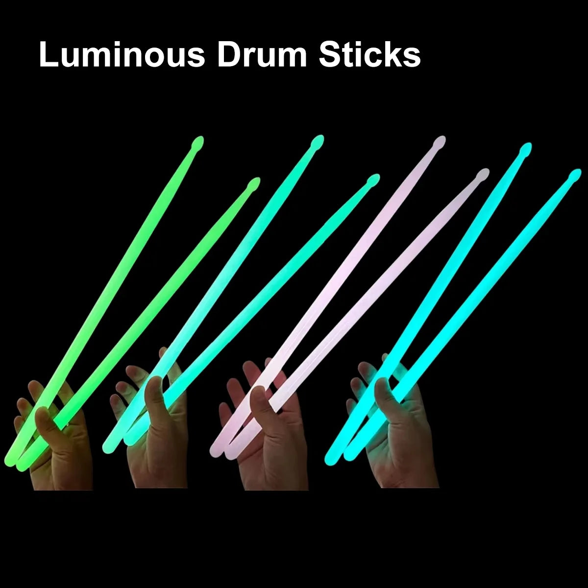Glow Drum Sticks - 1 Pair