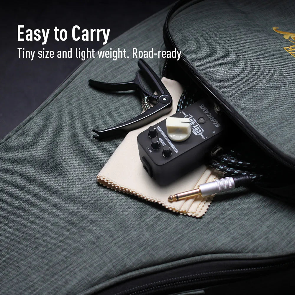 SONICAKE Cry-Bot Auto Wah Envelope Filter Funky Bass Guitar Effects Pedal QSS-07