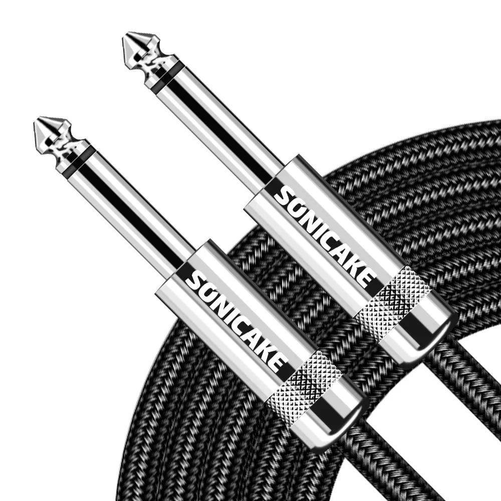 SONICAKE Braided Guitar Cable 3m